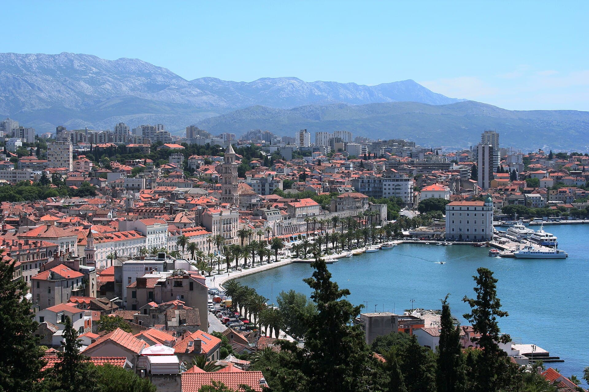 Split Riva promenade